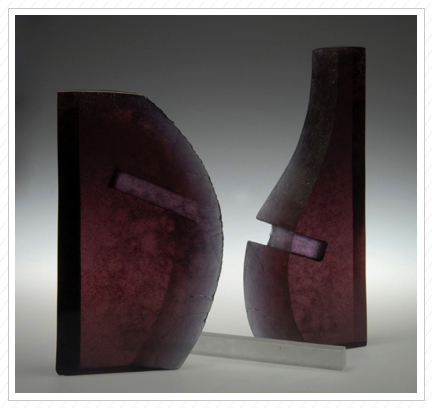 Triple Negative (Homage to Michael Heizer)
2010 
Cast Lead Crystal (3 pieces)
22 1/4 x 24 x 3 in.
$15,000